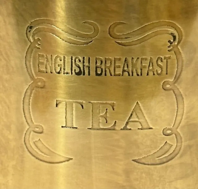 Antique Brass Classic Box Tea Set