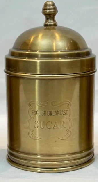 Antique Brass Classic Box Tea Set