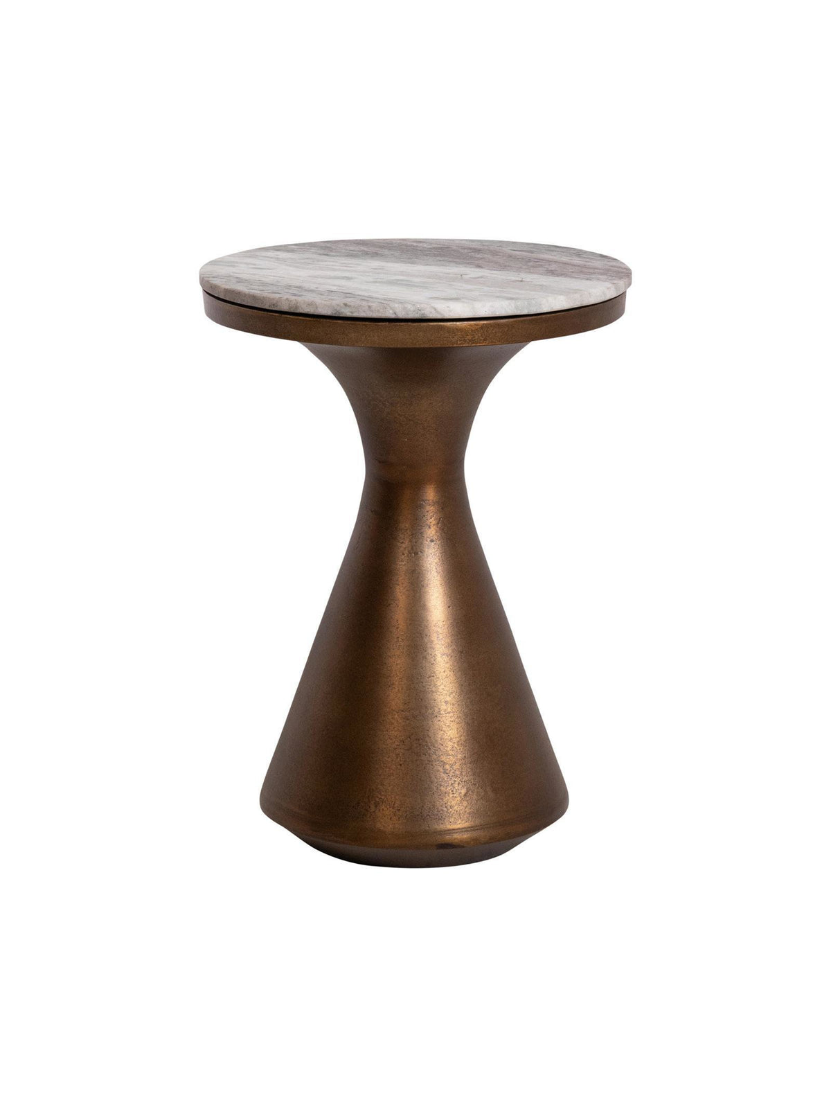 TILLY MARBLE SIDE TABLE LARGE- Nature