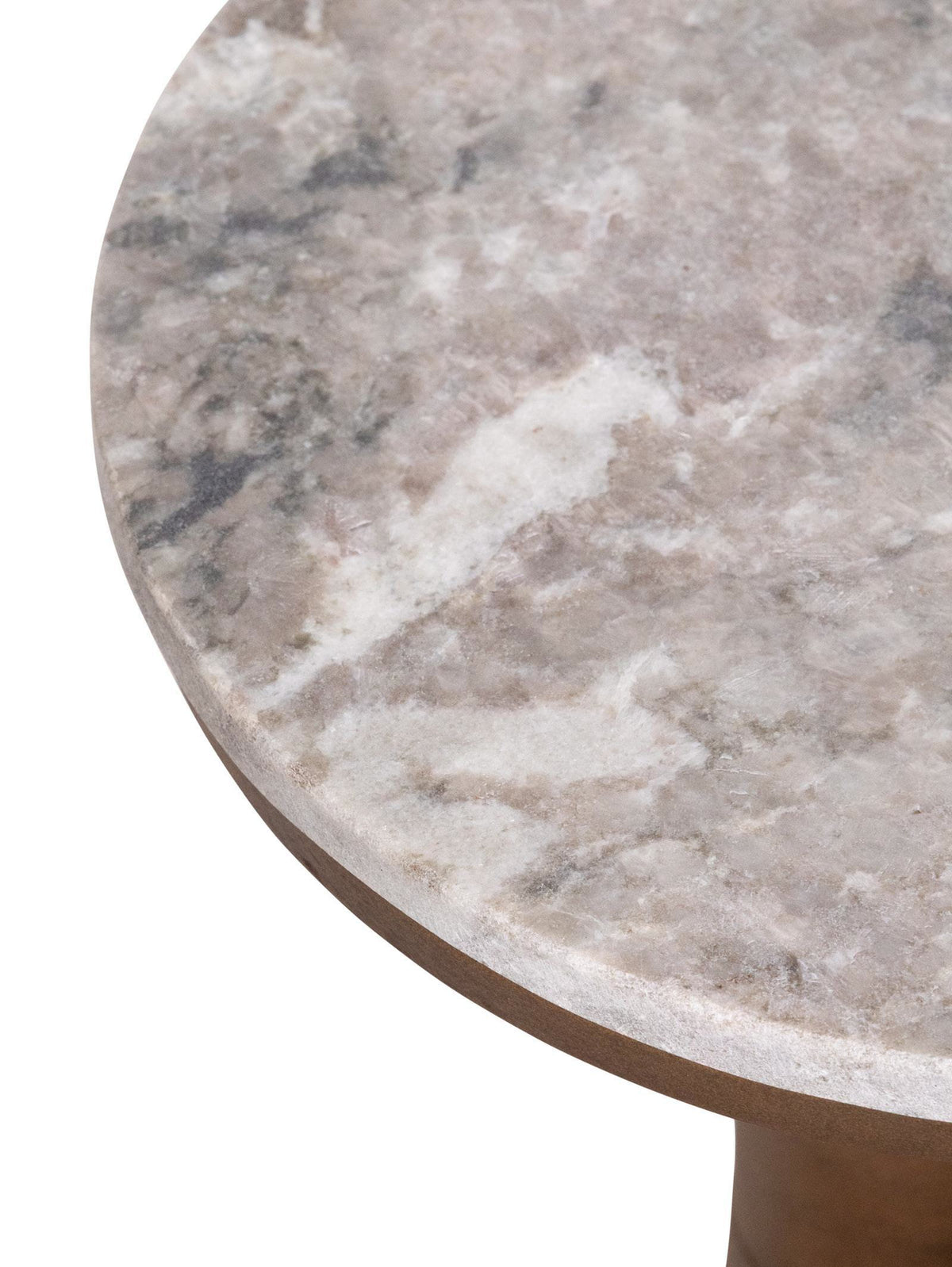 TILLY MARBLE SIDE TABLE LARGE- Nature