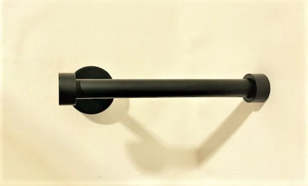 Toilet Roll Holder Matt Black