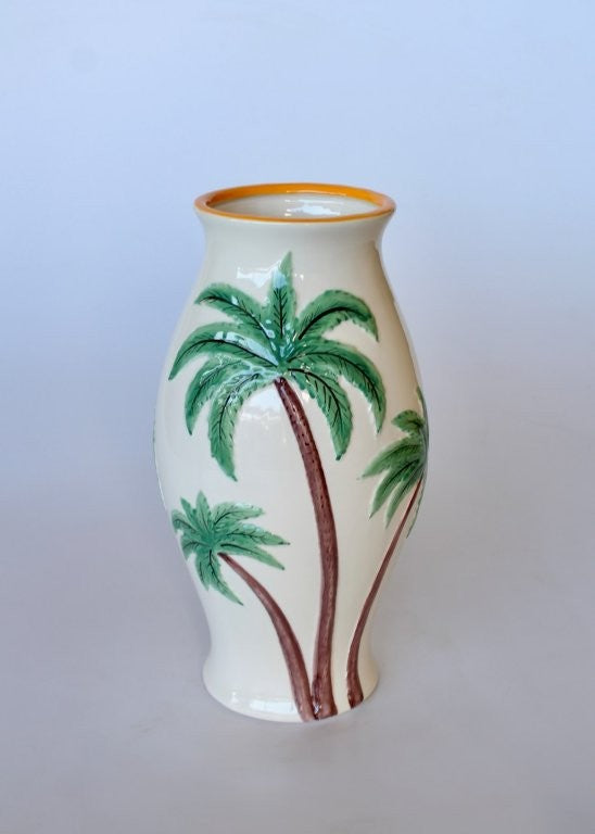 Large Palm Tree Vase