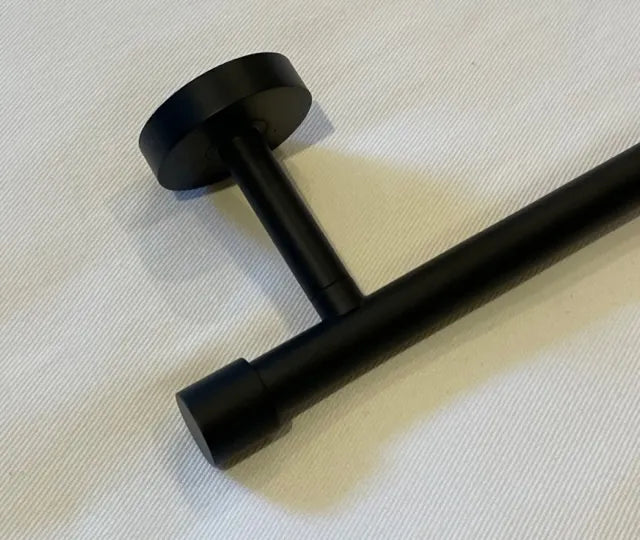 Toilet Roll Holder Matt Black
