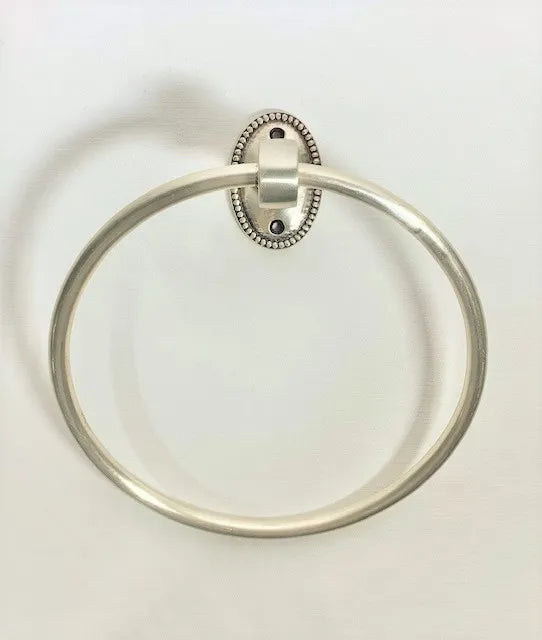 Towel Ring Oval Beaded