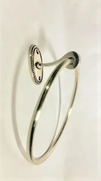 Towel Ring Oval Beaded