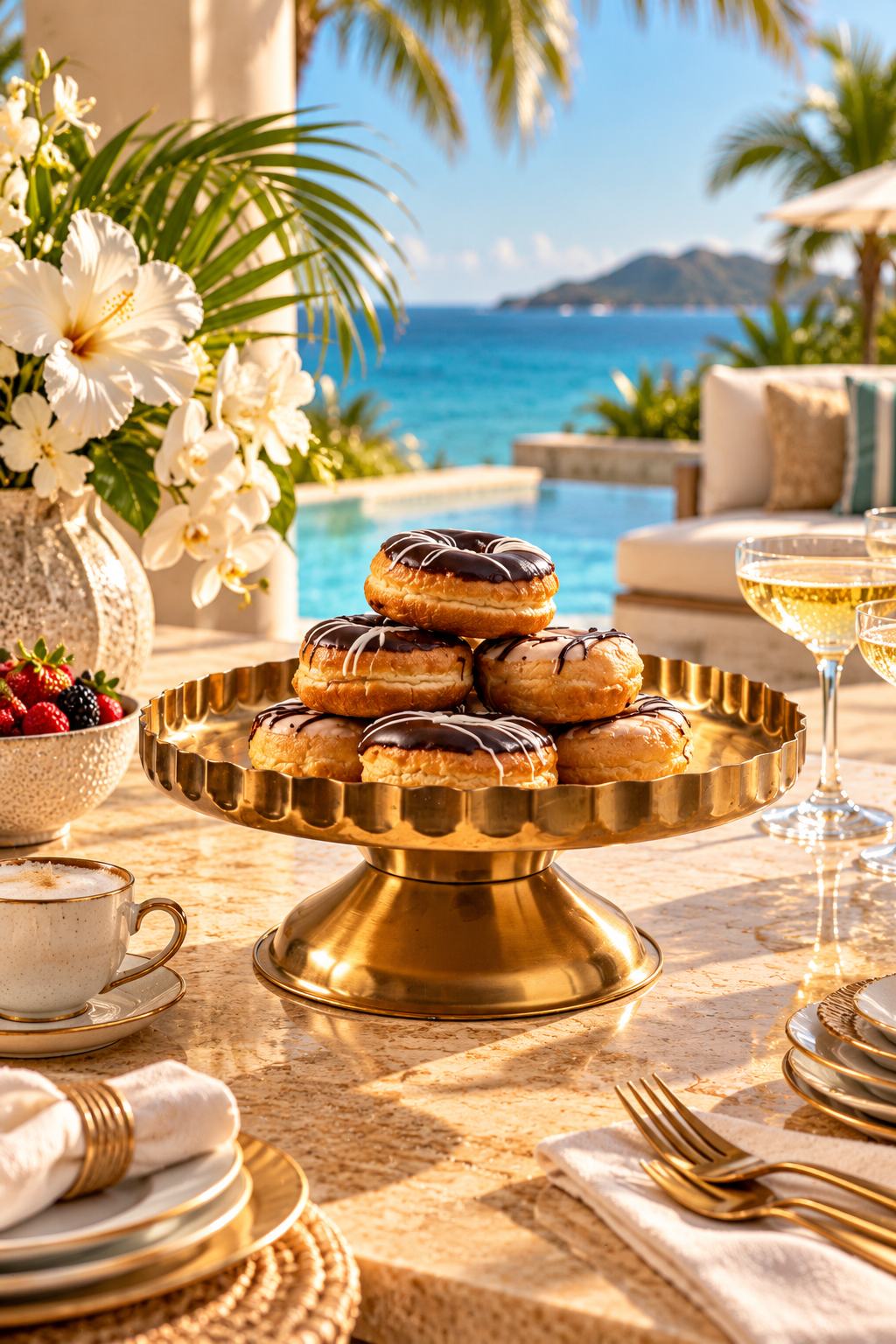 CAKE PLATE IMPERIAL BRASS