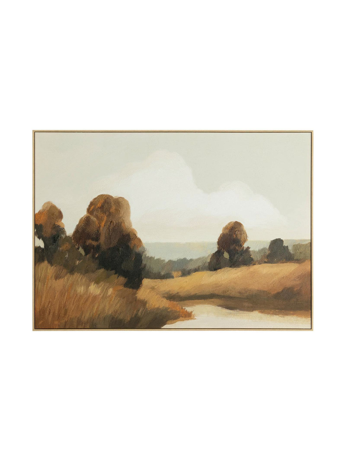 WHERE THE RIVER RUNS ART HPP L in Honeyray