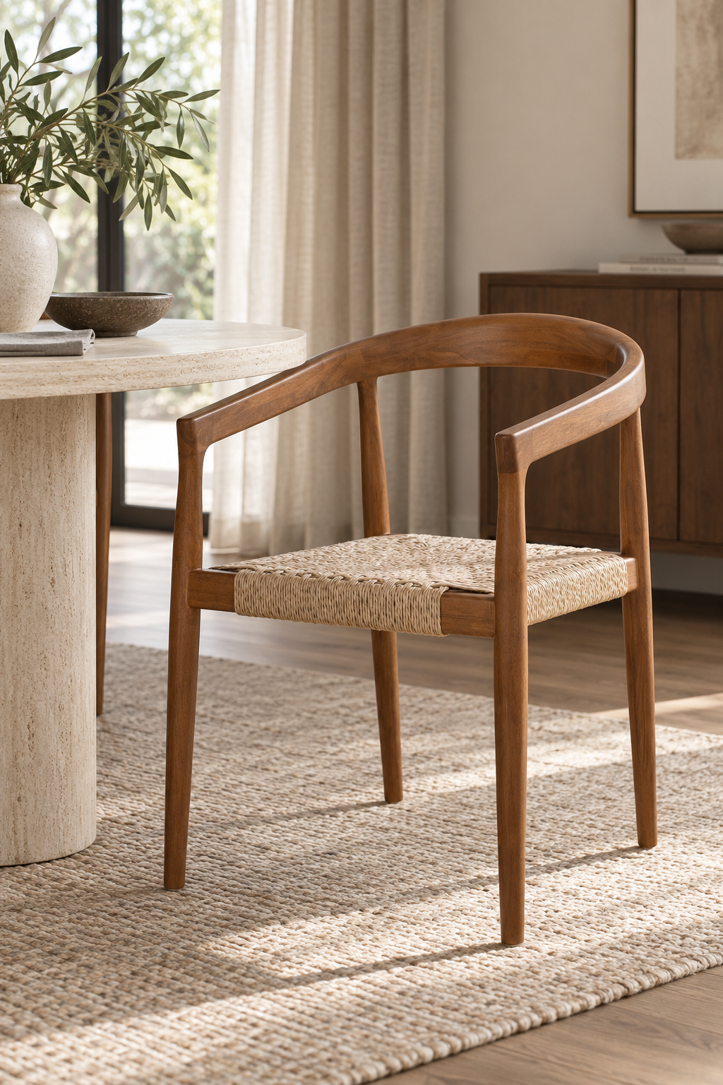 Kashmir Teak Dining Chair