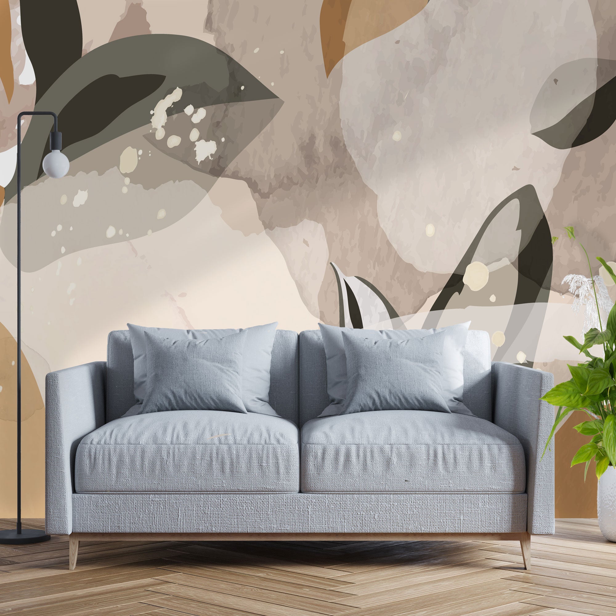 Washes Of Colour Mural