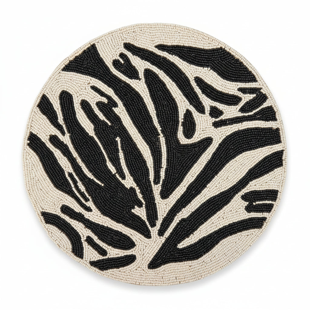PLACEMAT ZEBRA SET OF 4
