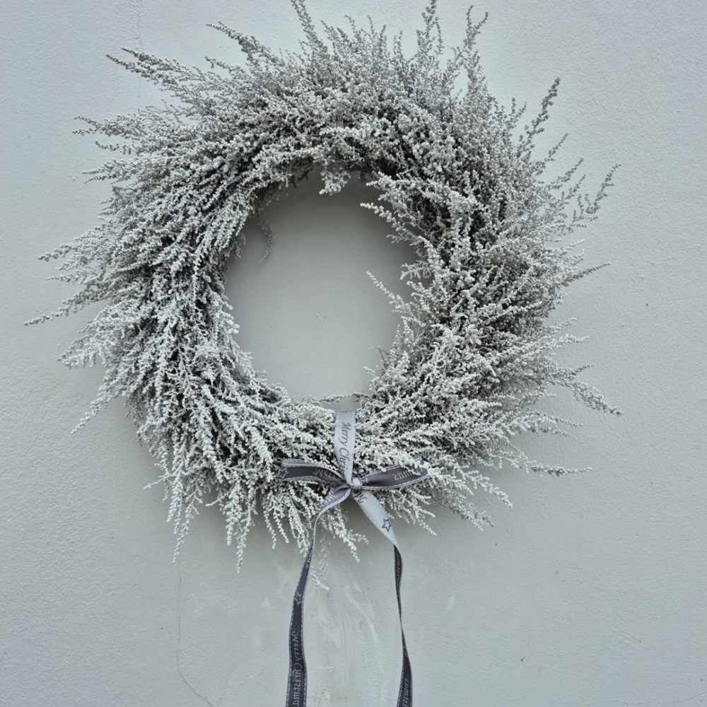 Slangbos Wreath – White