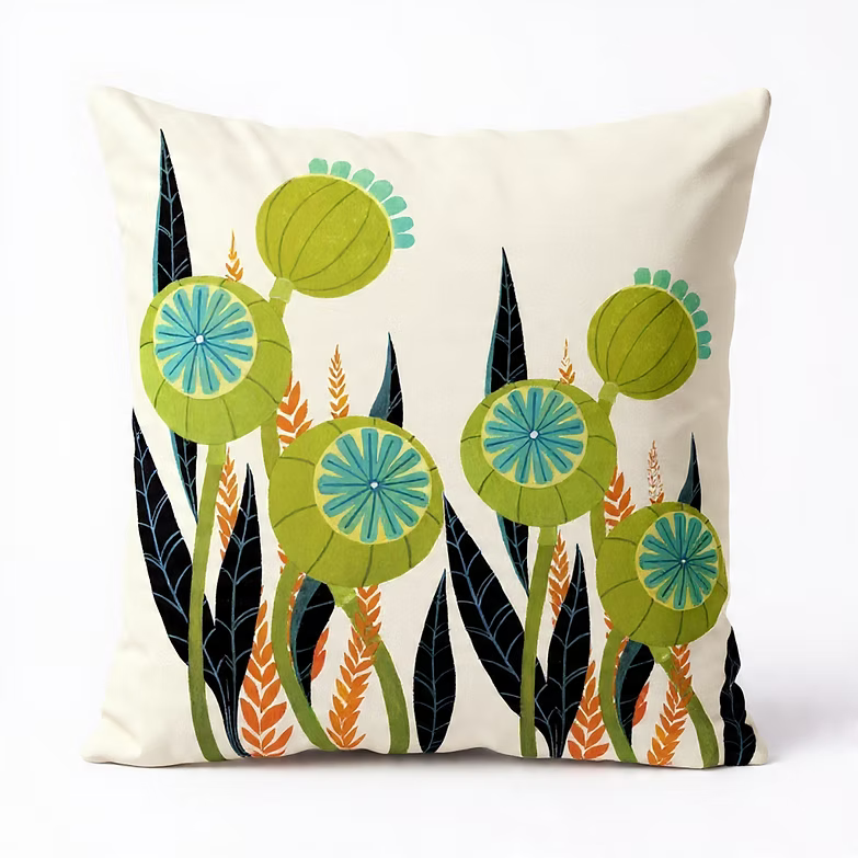 Poppy Field Scatter Cushion