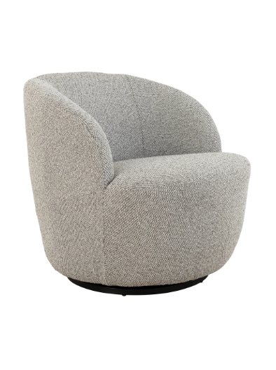 Alba Swivel Chair - Pristine Cafe au Lait