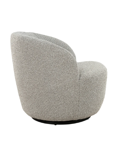 Alba Swivel Chair - Pristine Cafe au Lait