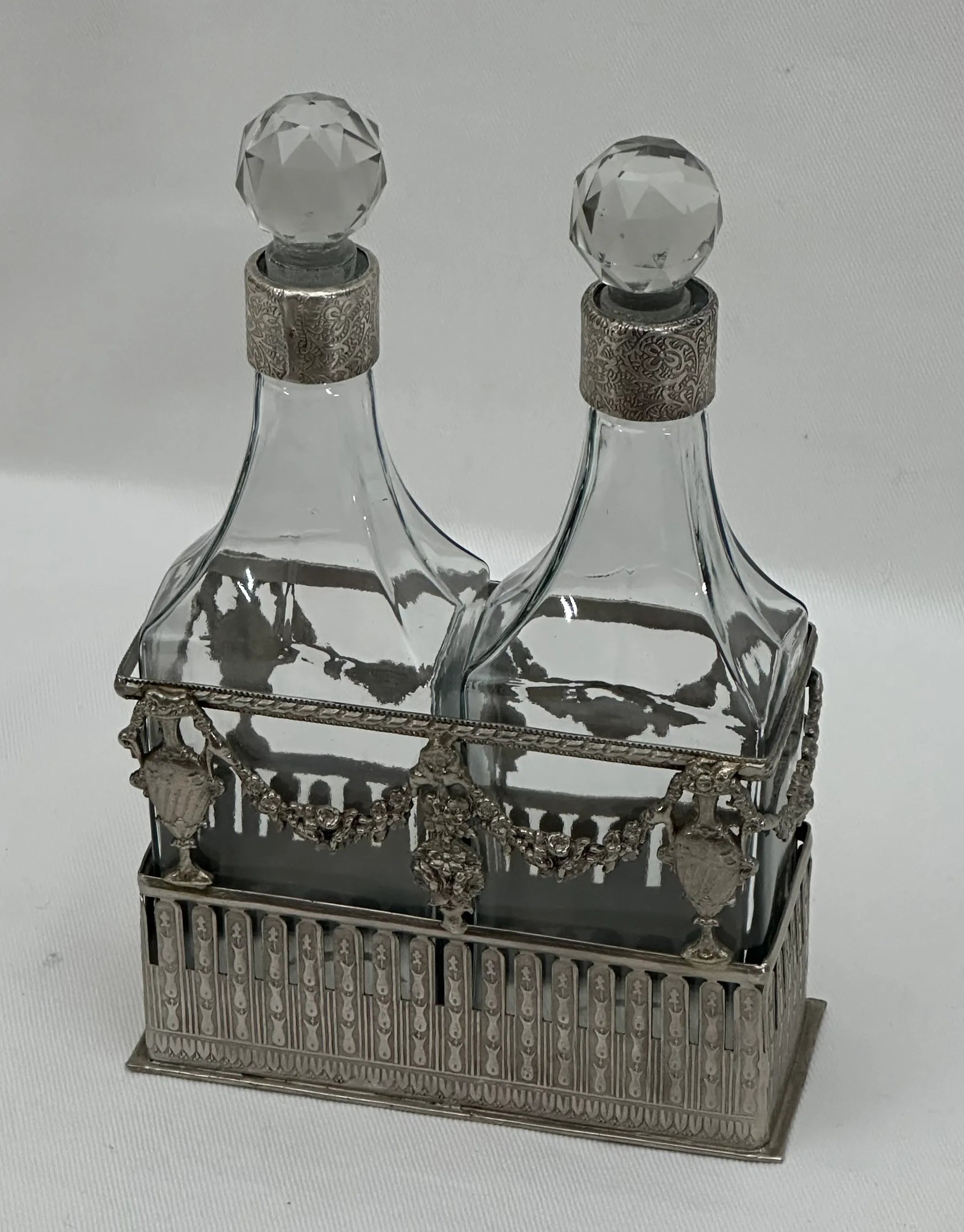 Italian Bottle Set and Stand