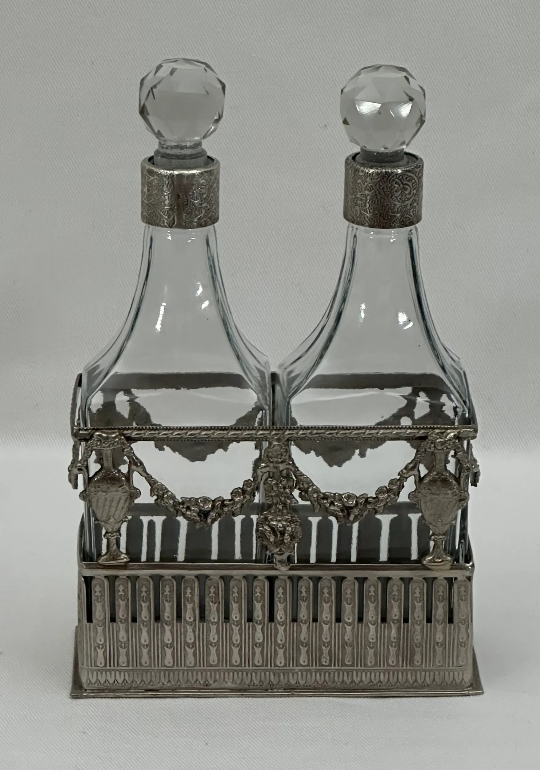 Italian Bottle Set and Stand
