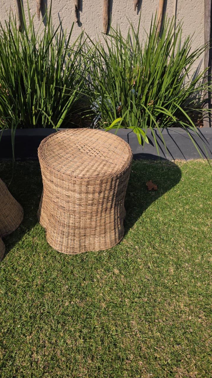 Scalloped Side Table
