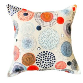 Circles Scatter Cushion