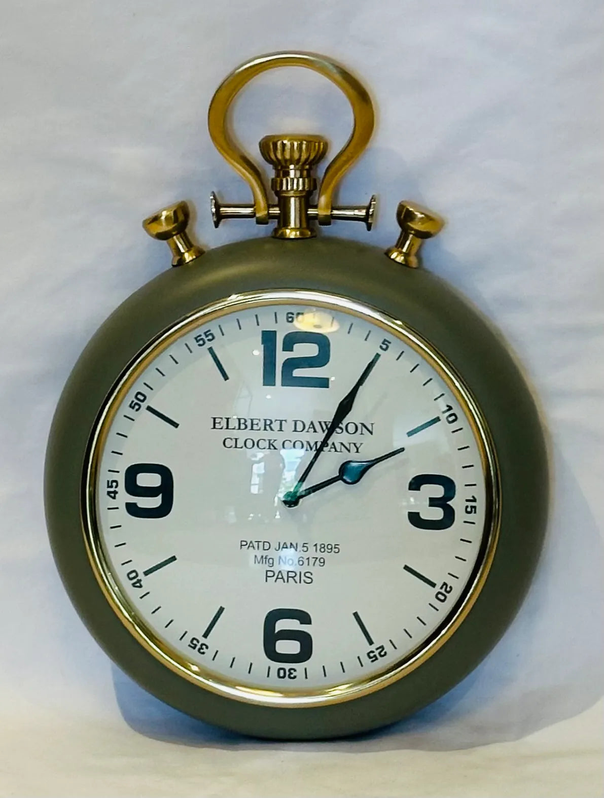 Vintage Camo Wall Clock