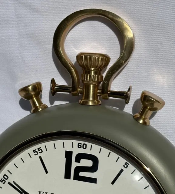 Vintage Camo Wall Clock