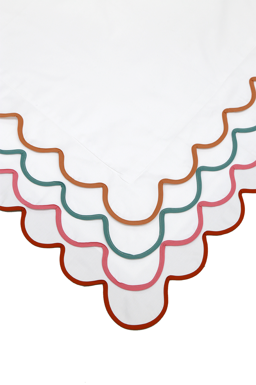 Reed Linen - Scallop Duvet Set