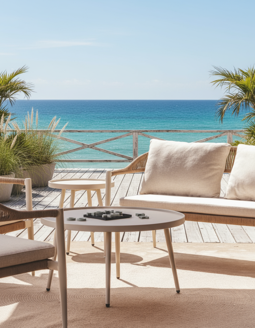 Zion Sofa Set - Shell