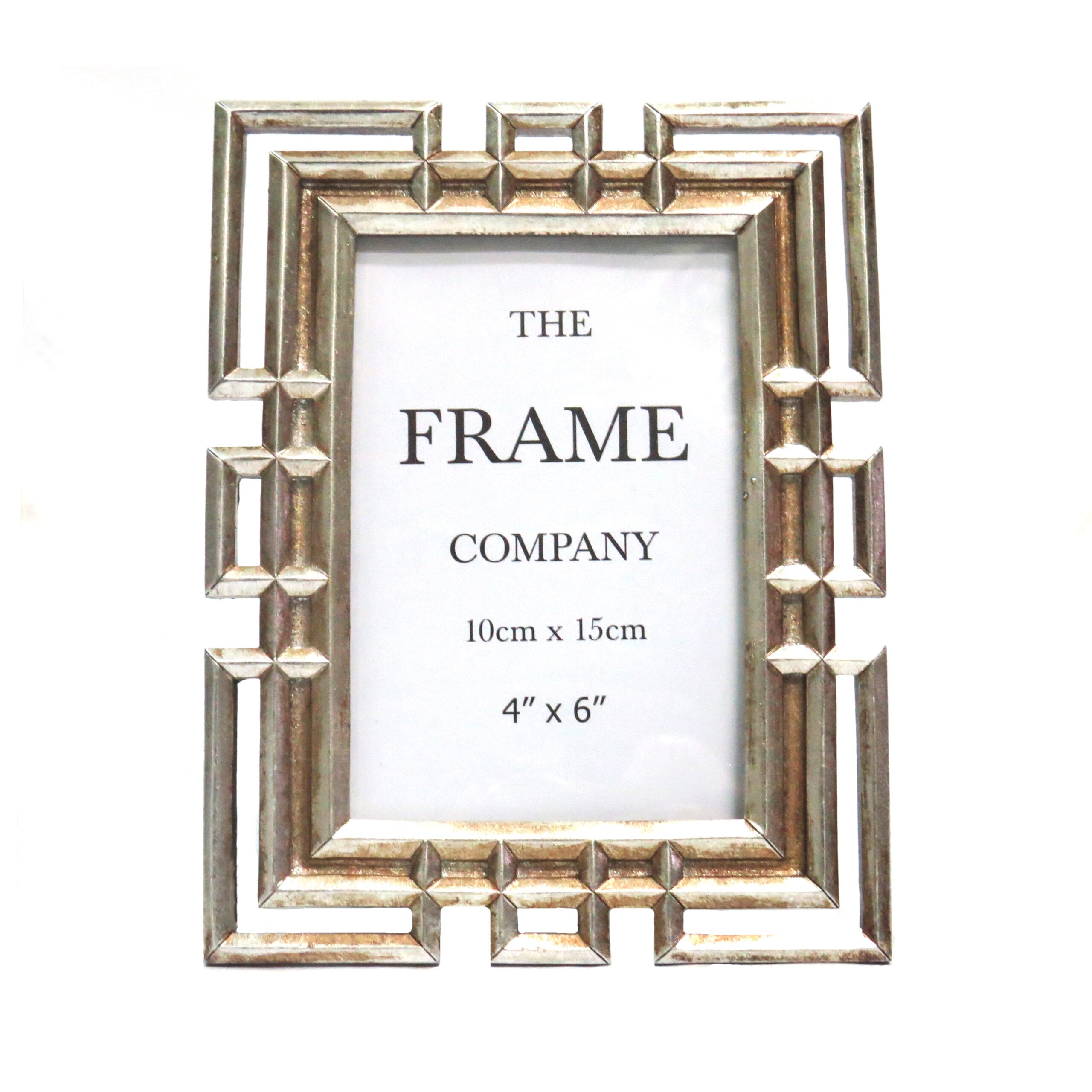 Chippendale Antique Silver Photo Frame – 4x6"
