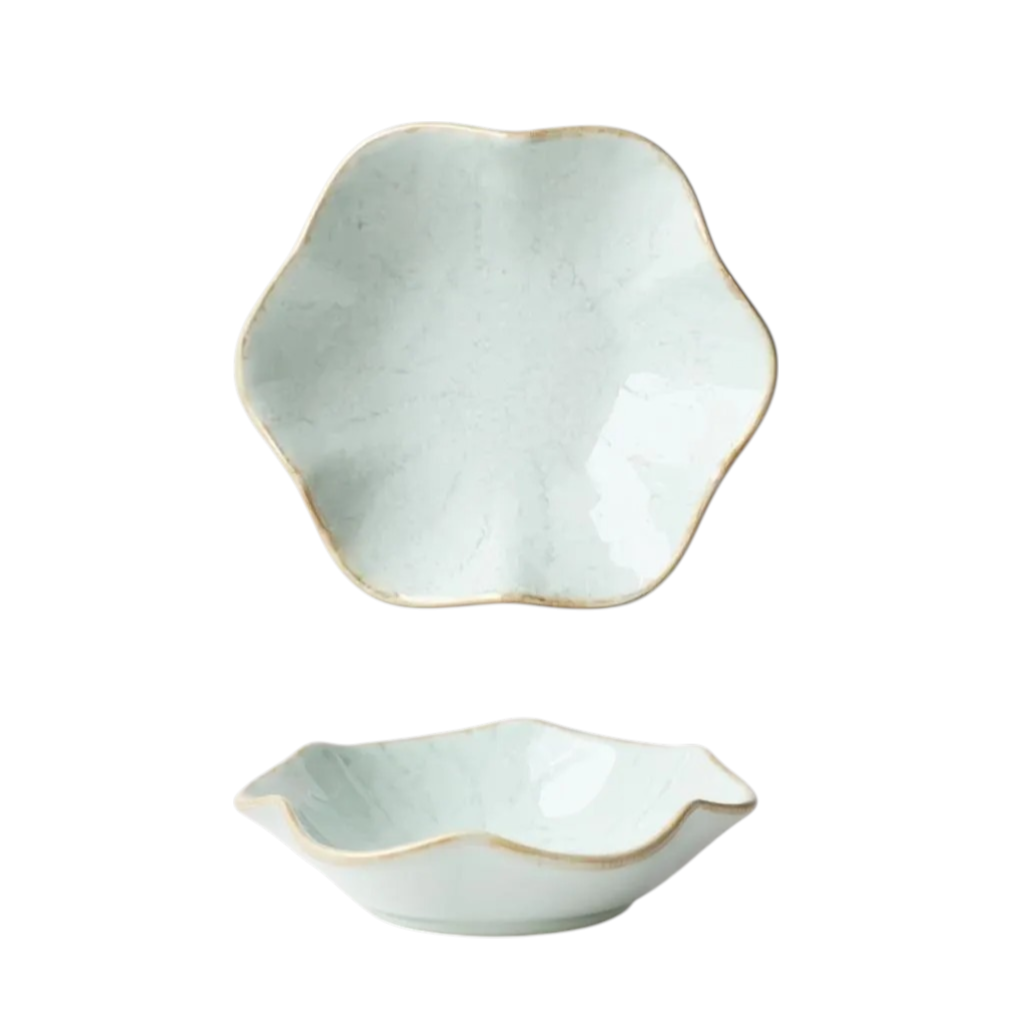 Japanese Lily Dipping Dishes 4 piece set - Option 2