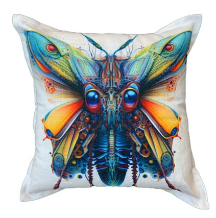 Electric Butterfly Scatter Cushion