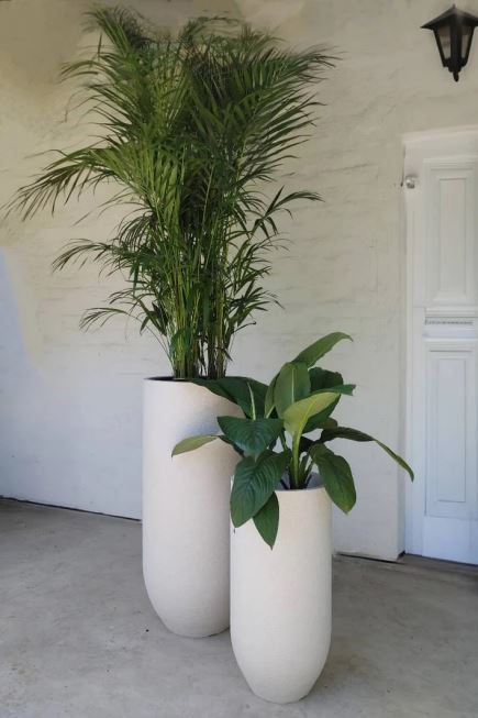 European Verticale Set of 2 Outdoor Planters