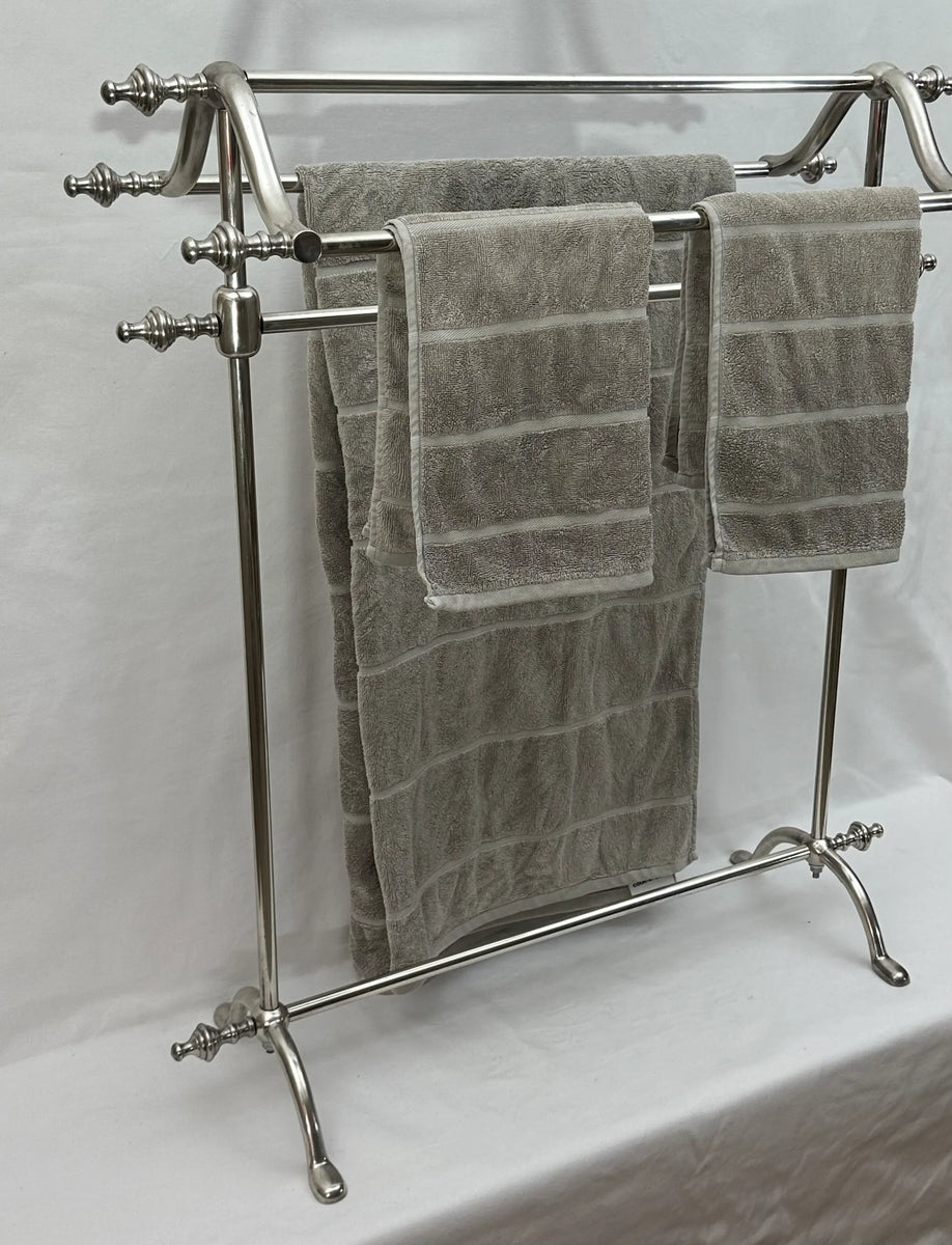 Free Standing Towel Rail Including Towel Rings NetDécor