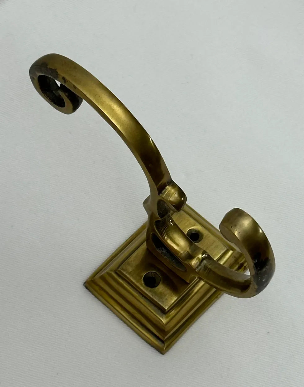 Antique Brass Square Robe Hook