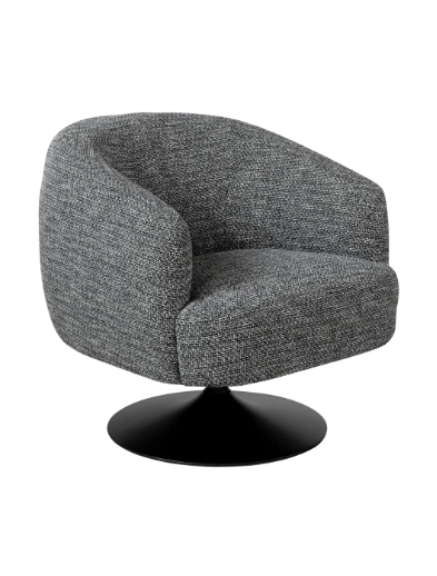 Melody Occasional Swivel Chair - Walkabout Liquorice