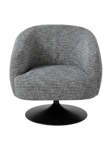 Melody Occasional Swivel Chair - Walkabout Liquorice