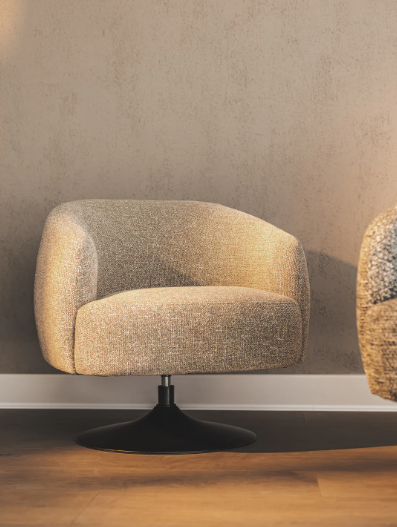 Melody Occasional Swivel Chair - Walkabout Toast