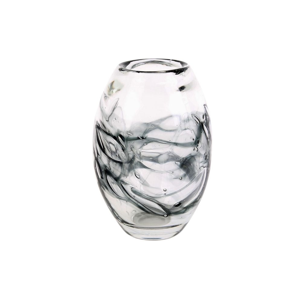 Blowing Bubbles Glass Vase