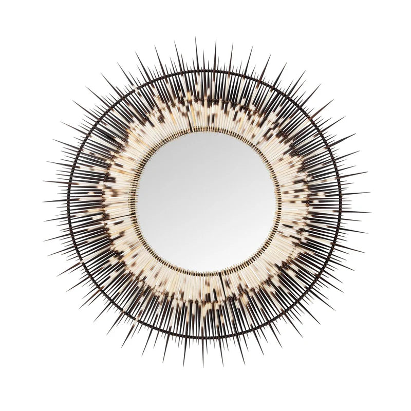 Medium Porcupine Quill Mirror
