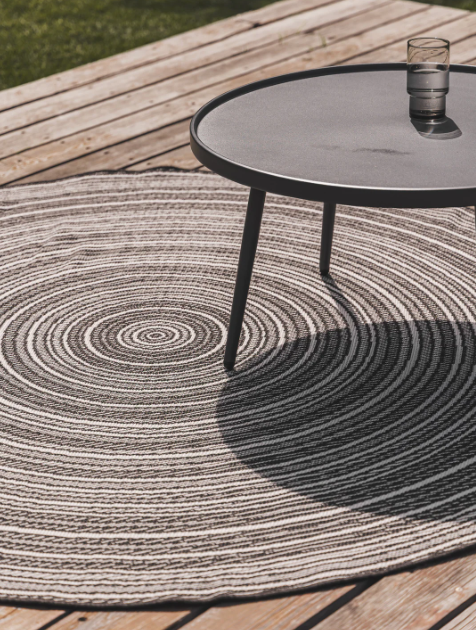 Orbit Round Rug in Night Sky