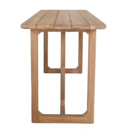Osaka Teak Bar Table in Natura ( 6- Seater)