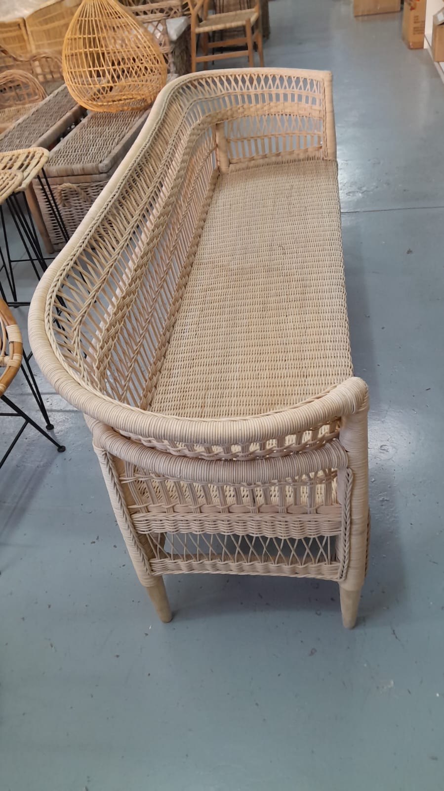 Sofa Malawian Style 4-Seater Natural