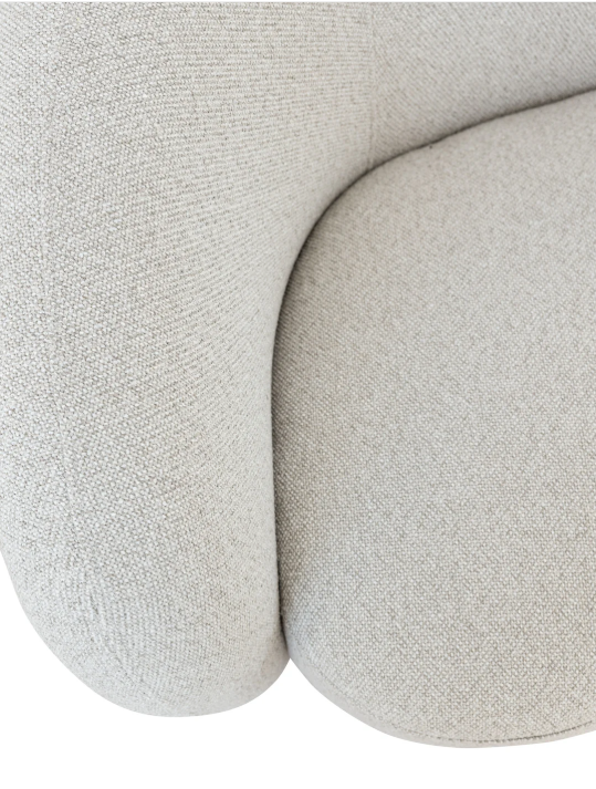 Prague Sofa in Comet Oats