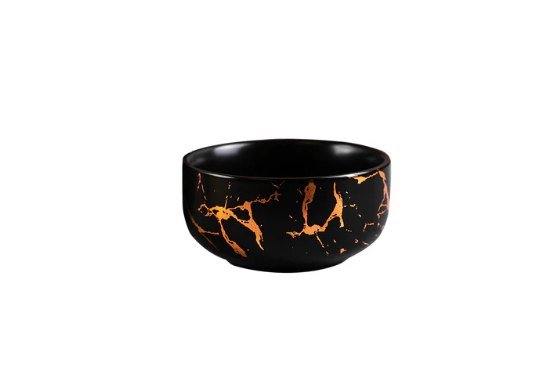 Kintsugi Bowl- Small in Black or White