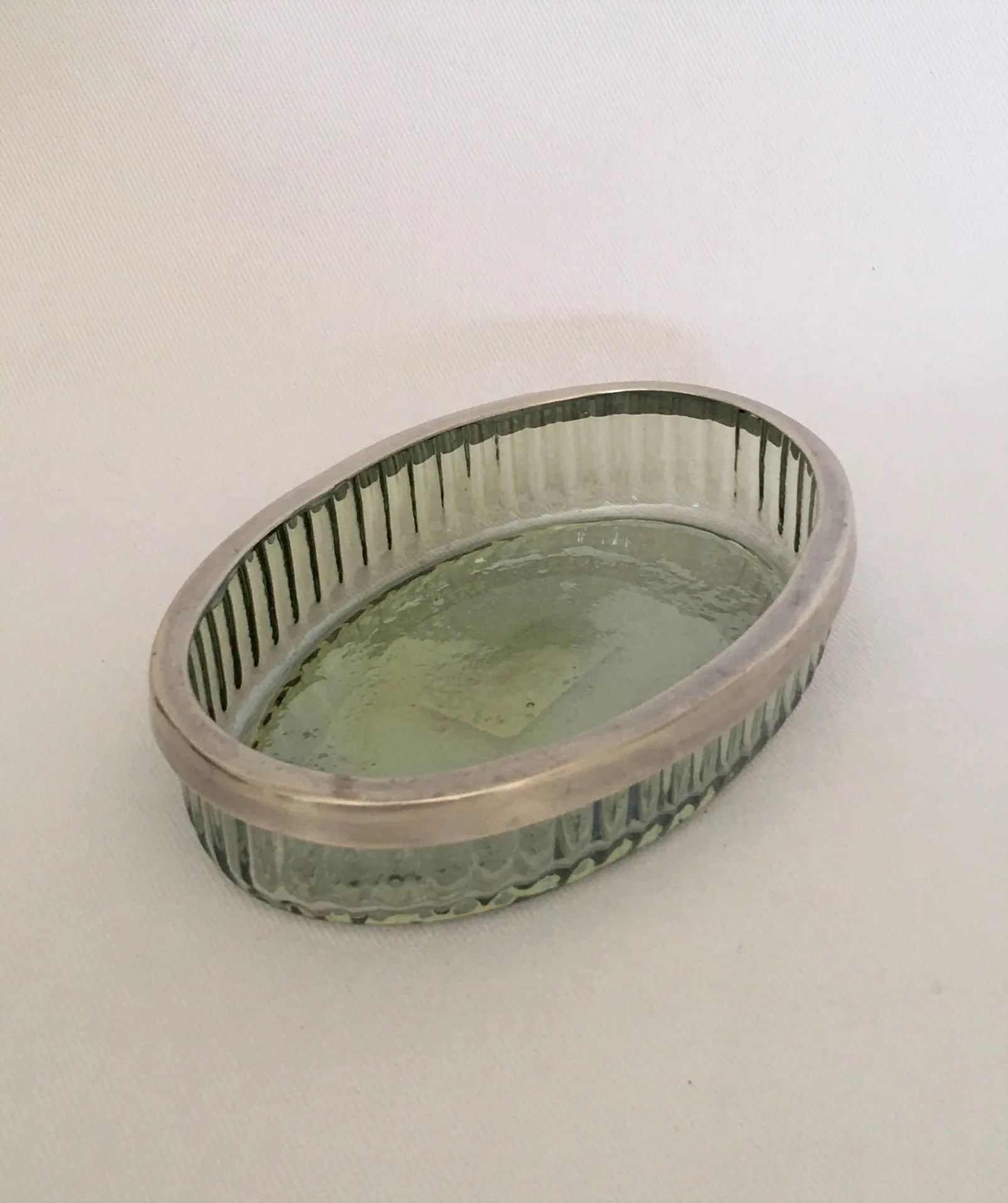 Soap Dish Retro Glass