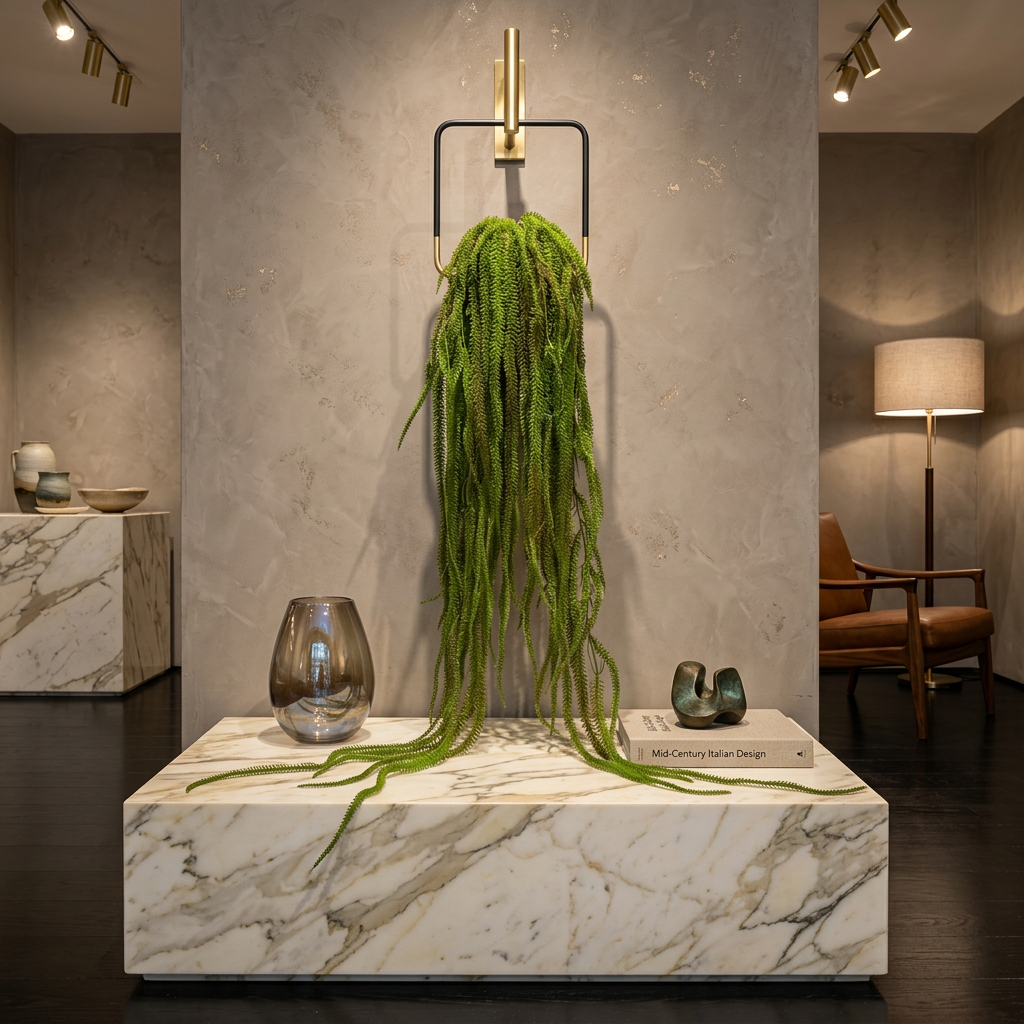 Faux Medusa Hanging Plant