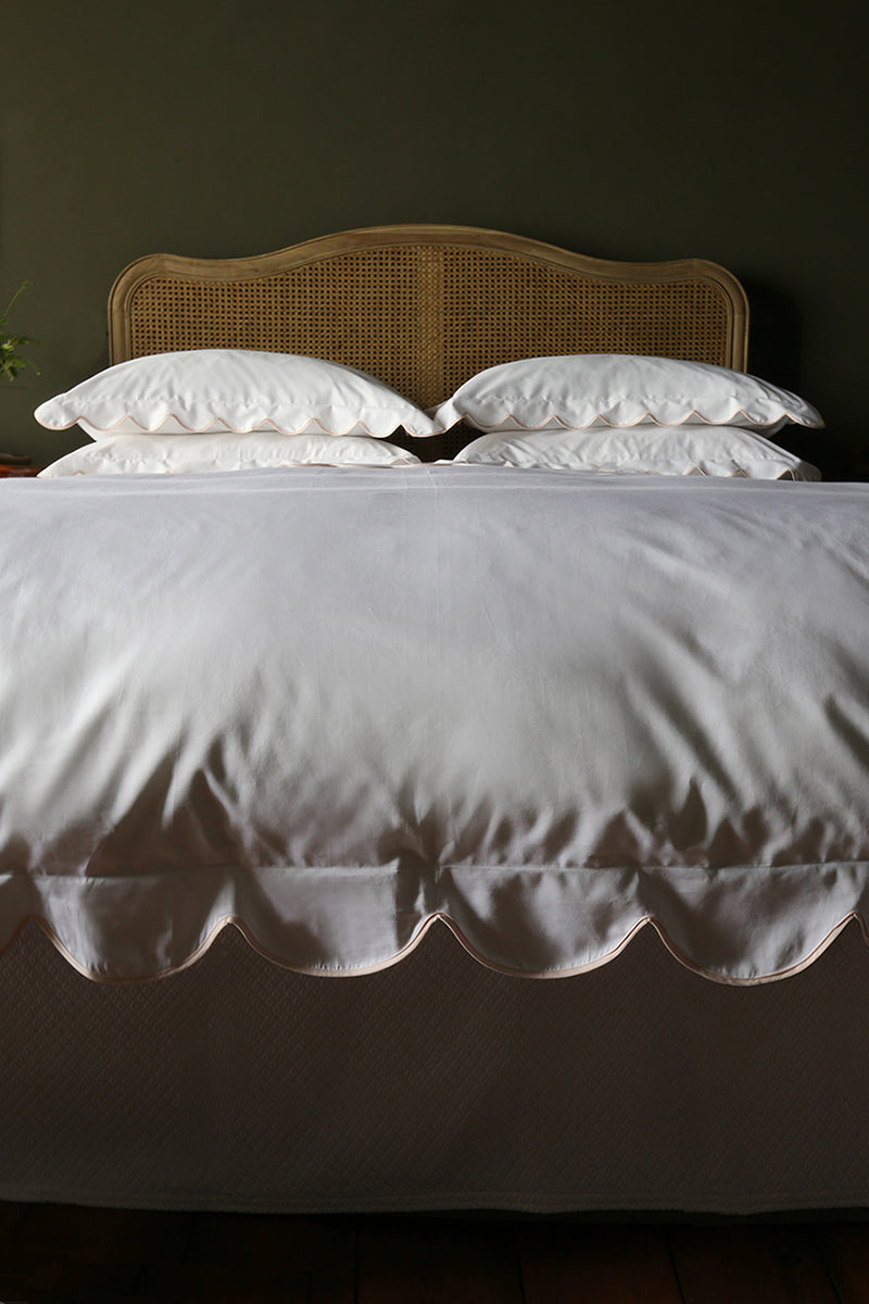 Reed Linen - Scallop Duvet Set