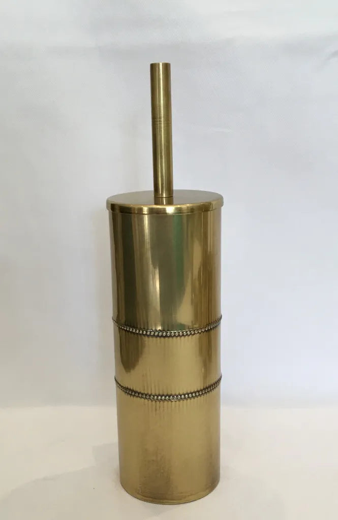 Toilet Brush Holder Wall Mounted Brass