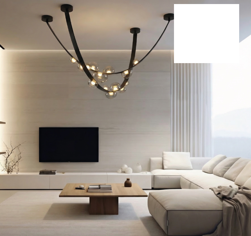 LED Leather Belt Pendant