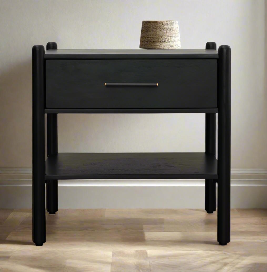 Vienna Nightstand - Onyx – NetDécor