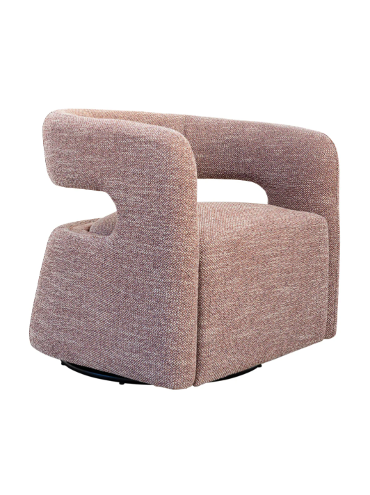 Dolce Vita Swivel Chair - Reflecting Paprika