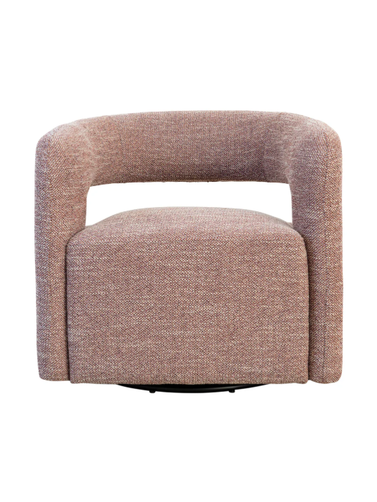 Dolce Vita Swivel Chair - Reflecting Paprika